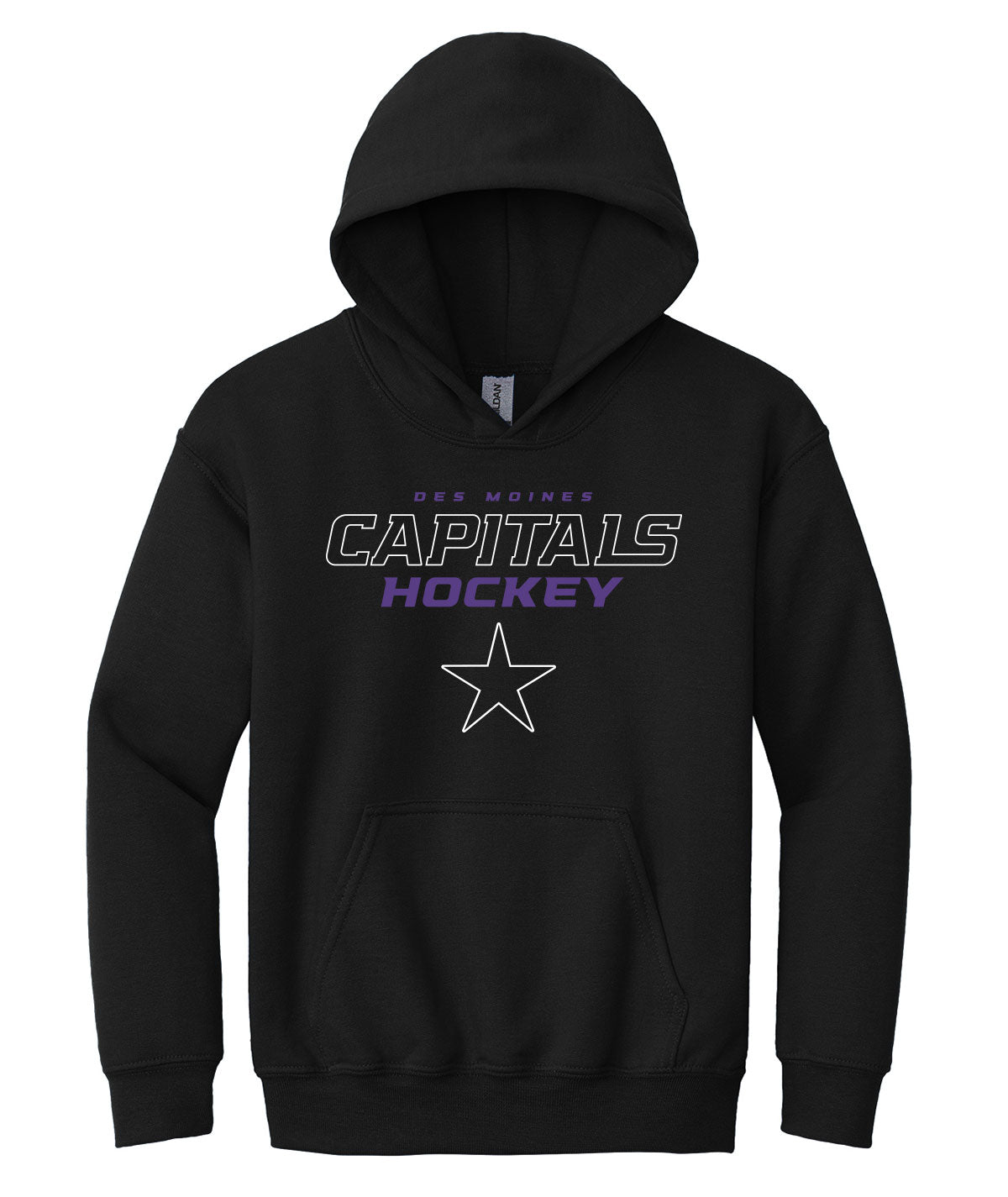 Capitals Hockey Youth Hooded Sweatshirt
