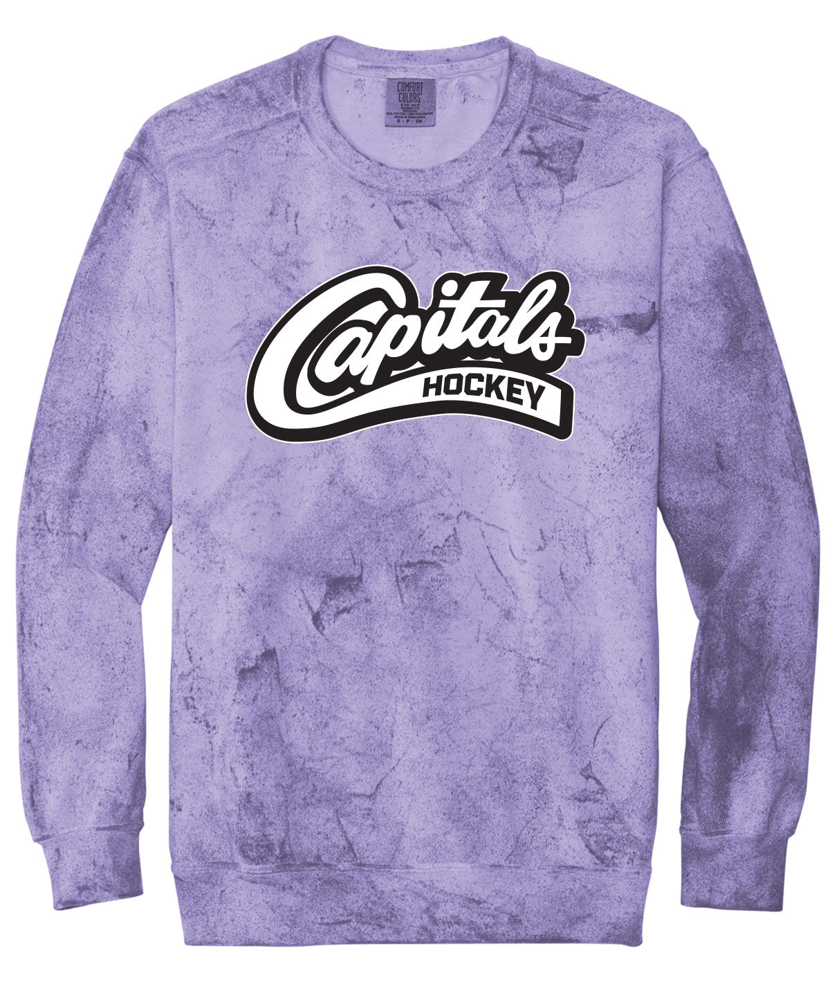 Capitals Customizable Comfort Colors Colortblast Crewneck Sweatshirt
