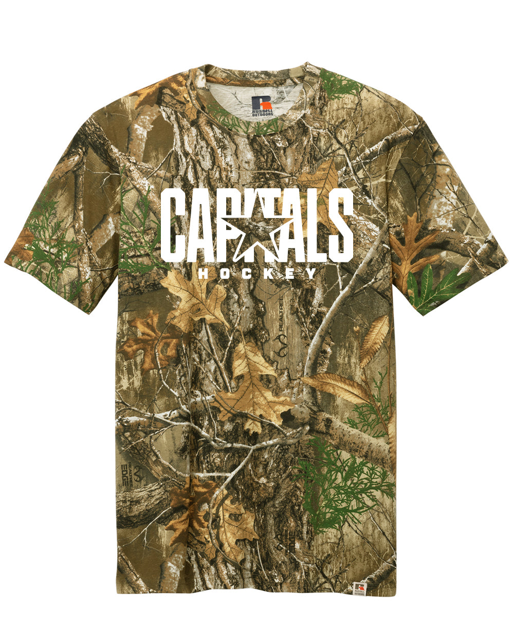 Capitals Customizable Realtree Camo Tee