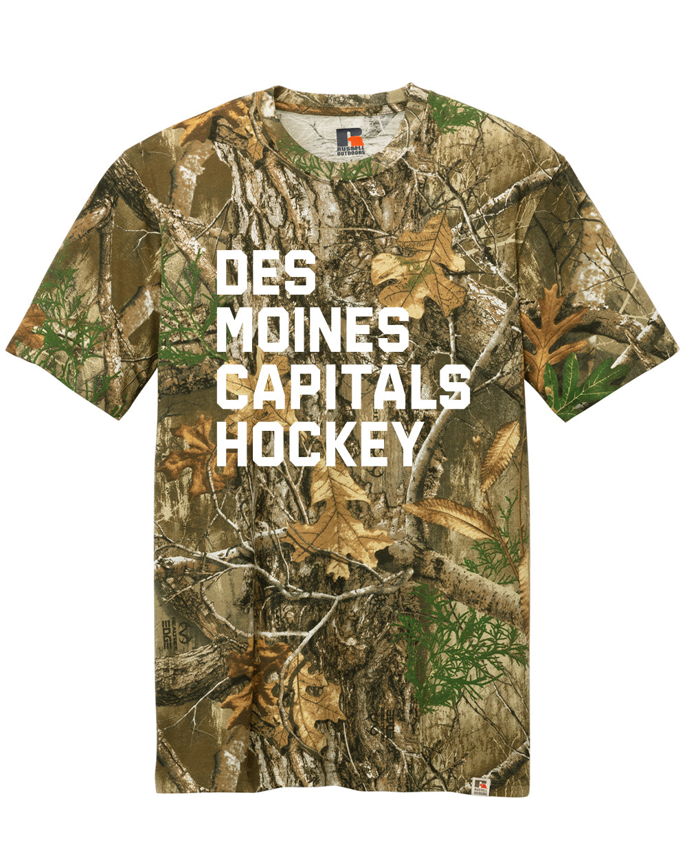Capitals Customizable Realtree Camo Tee