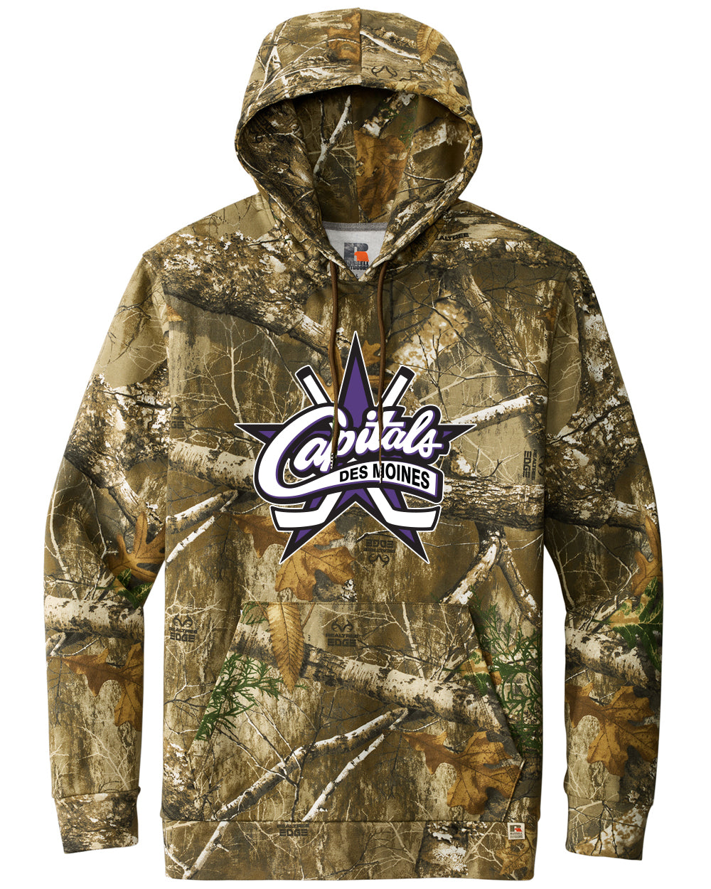 Capitals Customizable Realtree Camo Hoodie