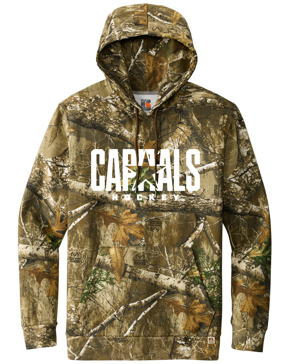 Capitals Customizable Realtree Camo Hoodie