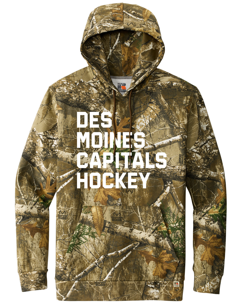 Capitals Customizable Realtree Camo Hoodie
