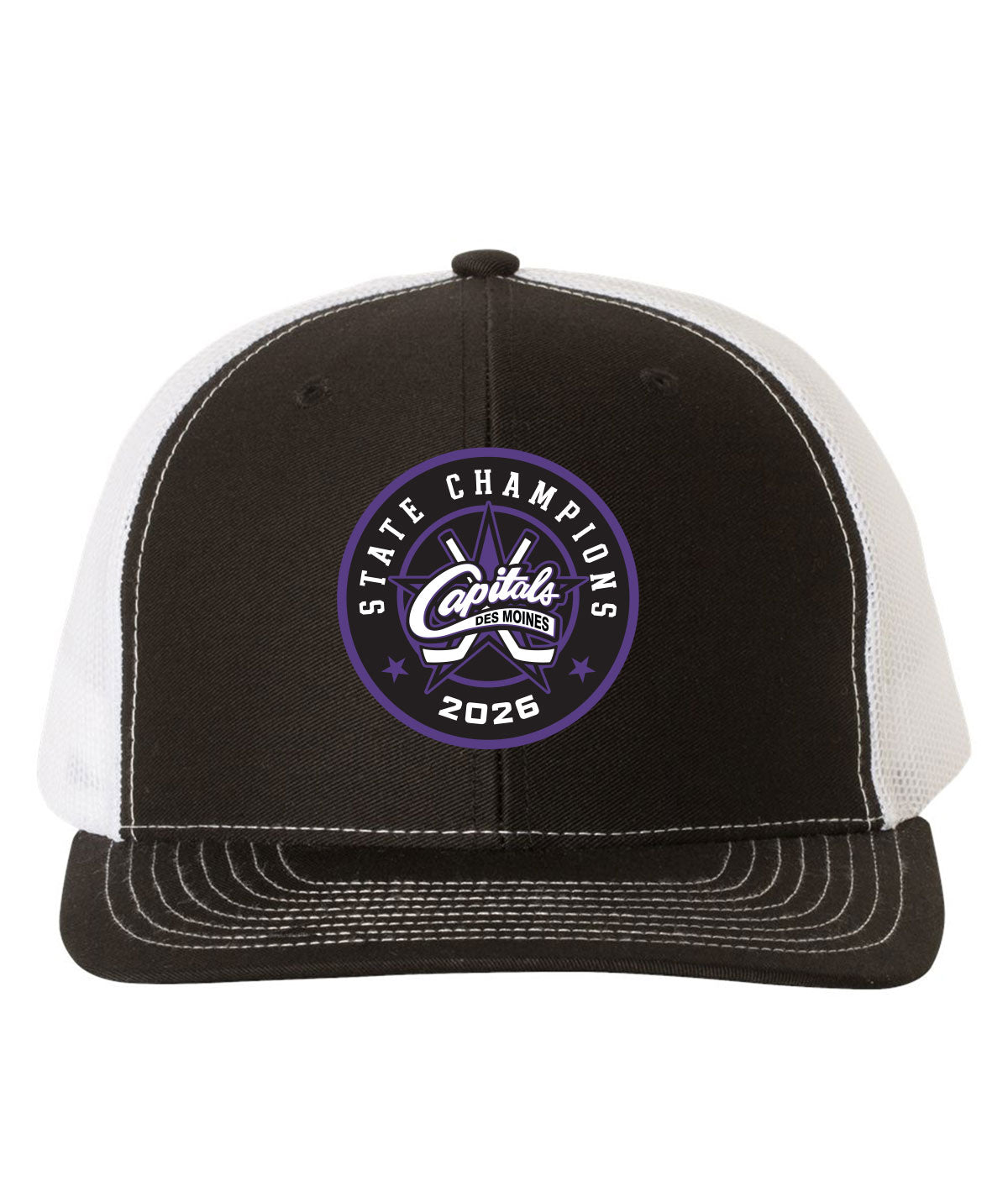 Des Moines Capitals - 2026 State Championship Richardson Trucker Hat