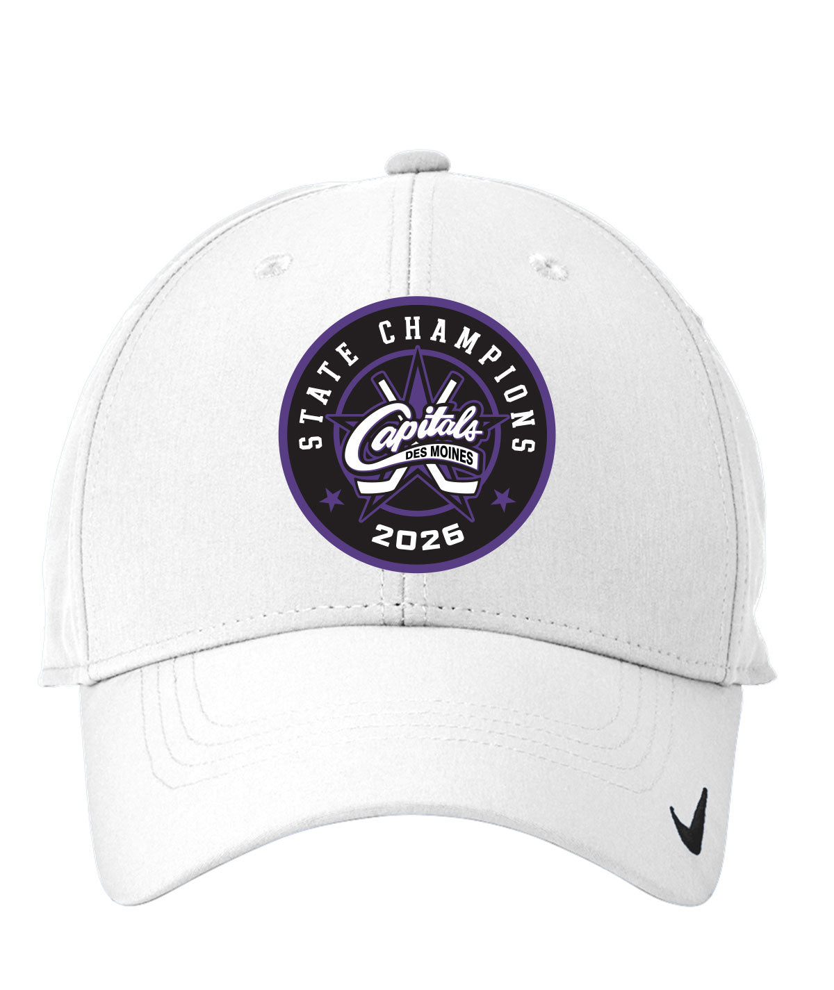 Des Moines Capitals - 2026 State Championship Nike Dri-Fit Adjustable Hat