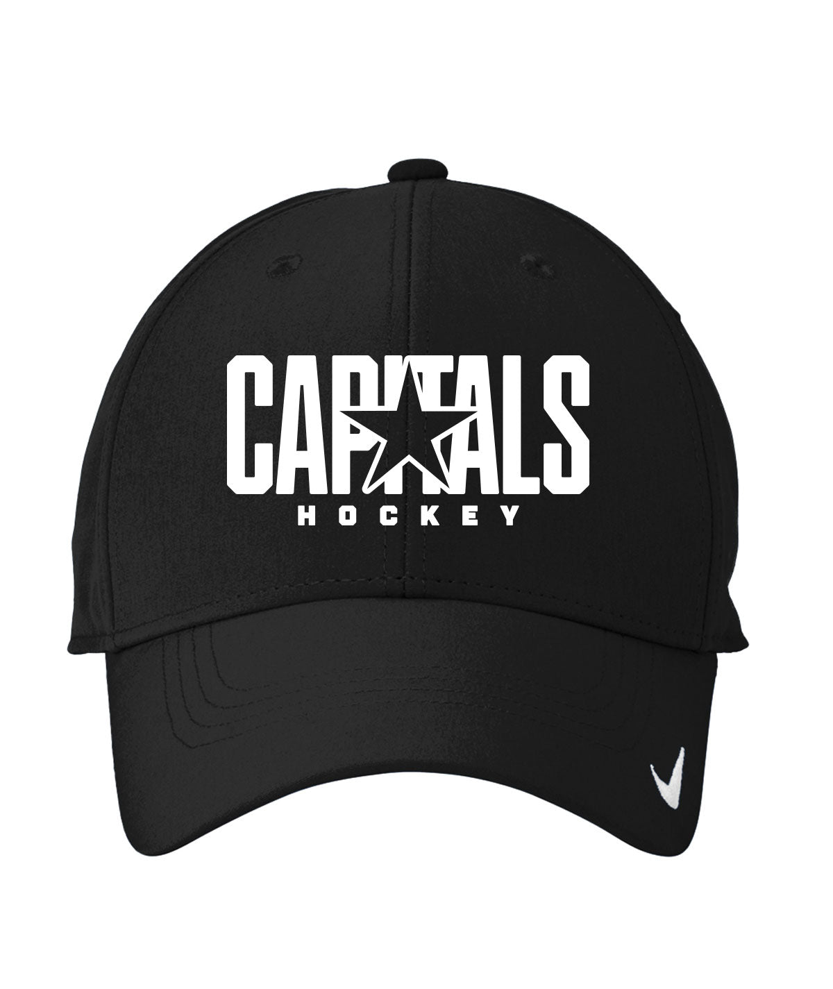 Capitals Customizable Nike Dri-Fit Adjustable Hat