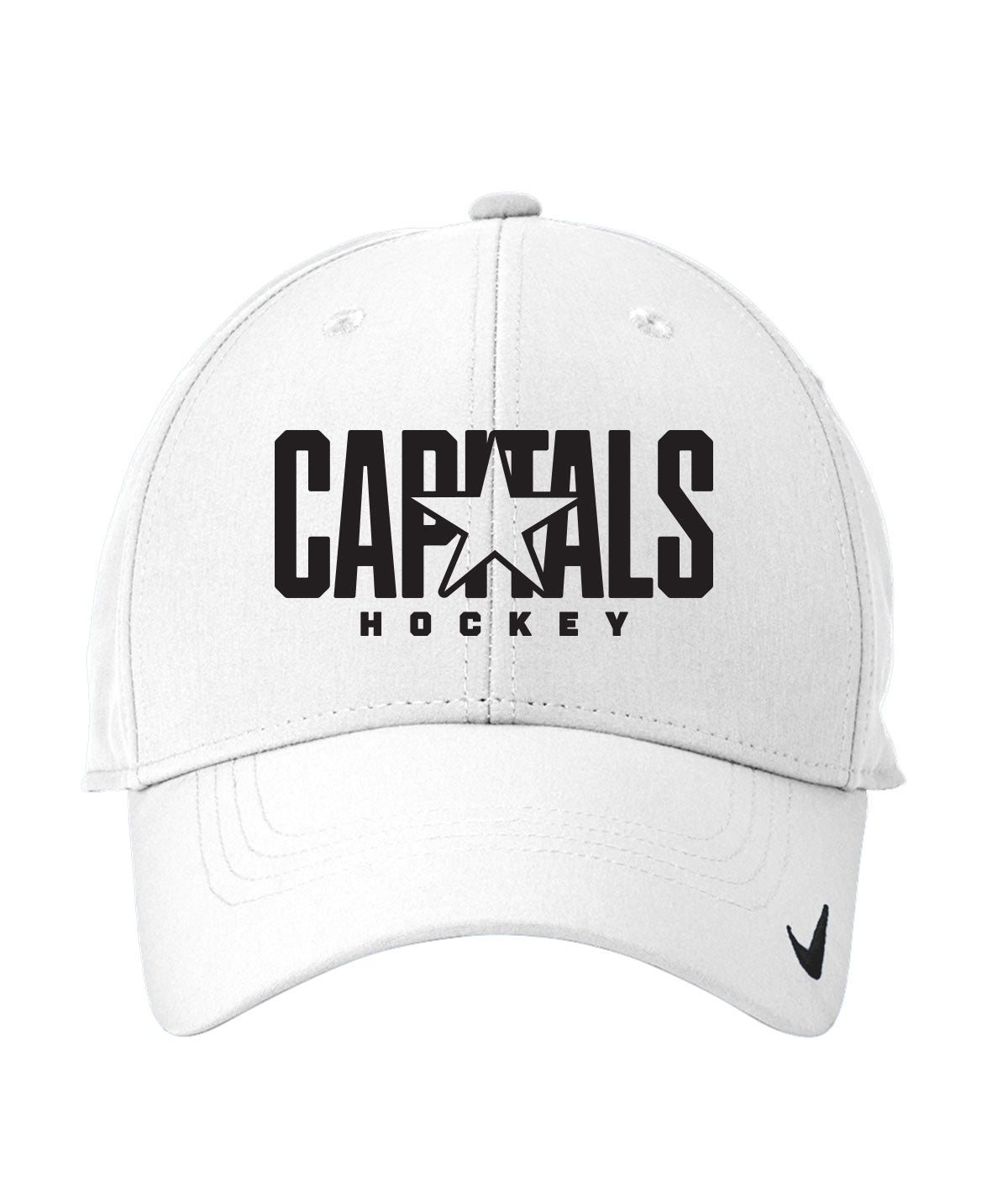 Capitals Customizable Nike Dri-Fit Adjustable Hat