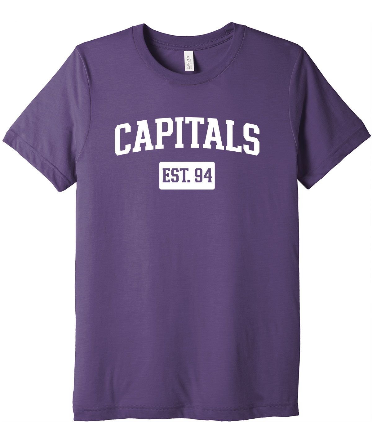 Capitals Classic Arch Premium Softstyle Tee
