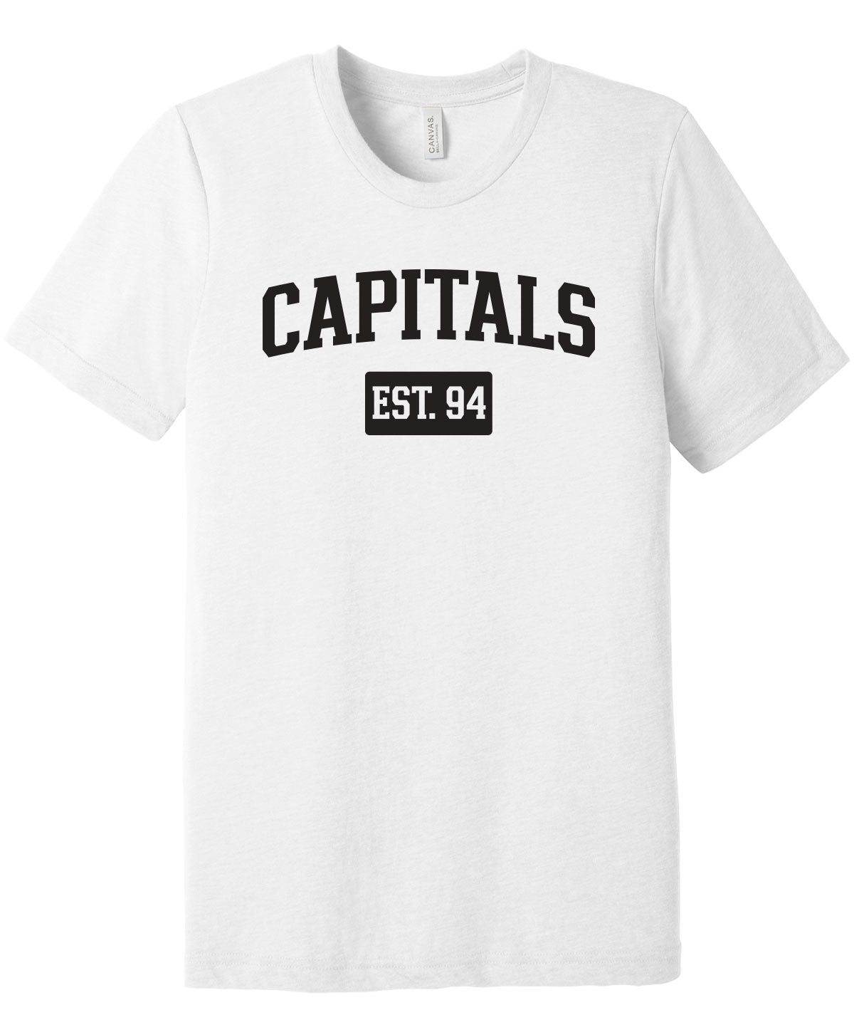 Capitals Classic Arch Premium Softstyle Tee