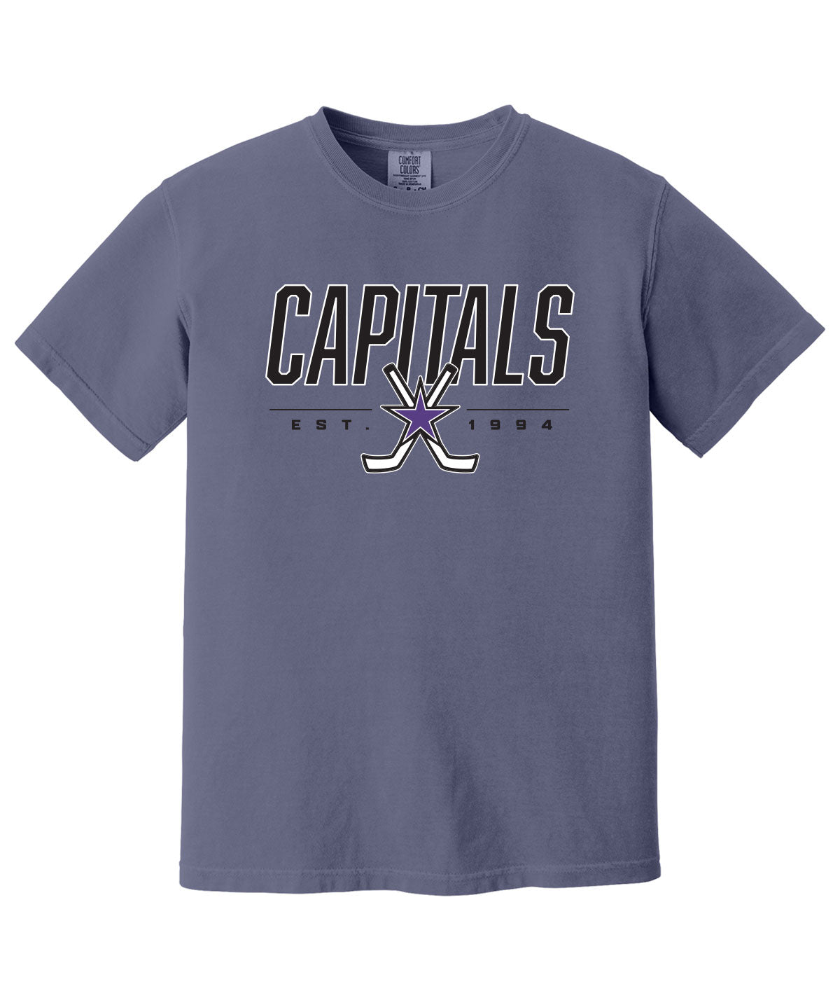 Capitals Hockey Customizable Comfort Colors Tee
