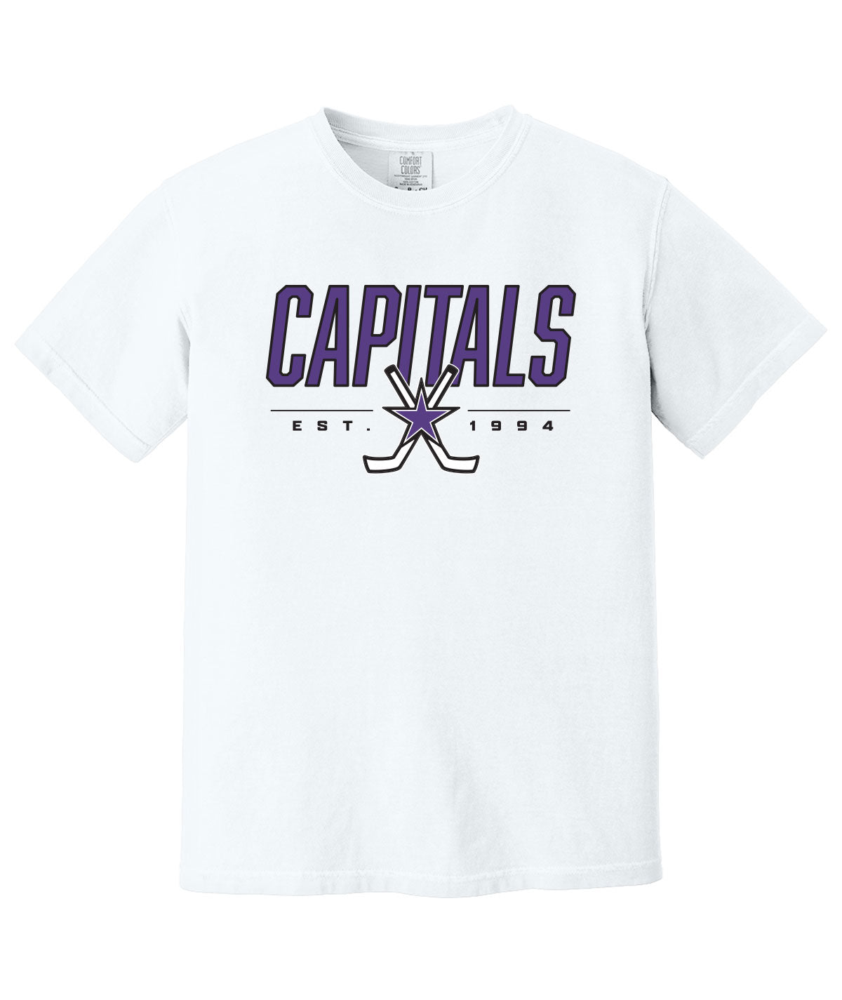 Capitals Hockey Customizable Comfort Colors Tee