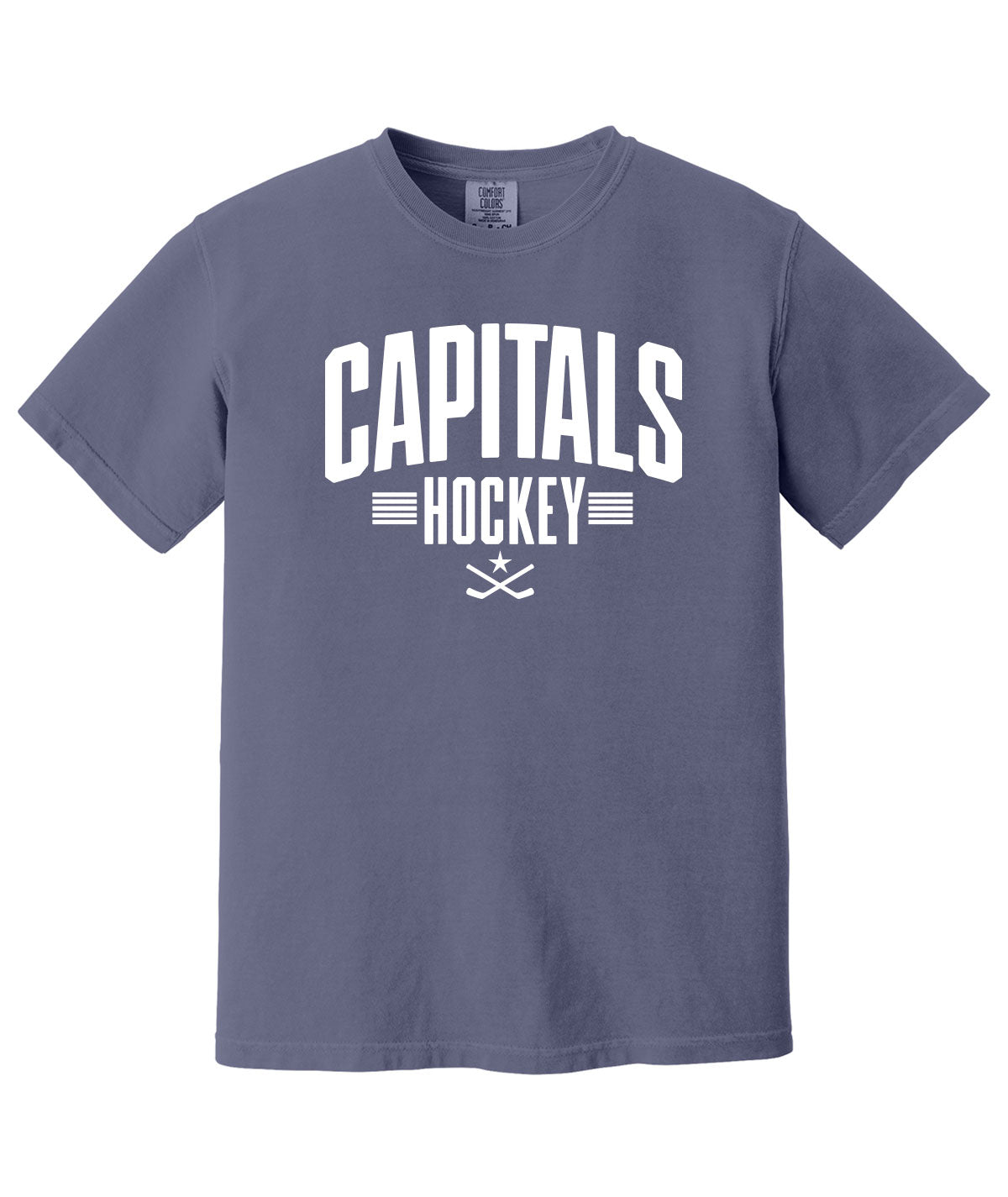 Capitals Hockey Customizable Comfort Colors Tee