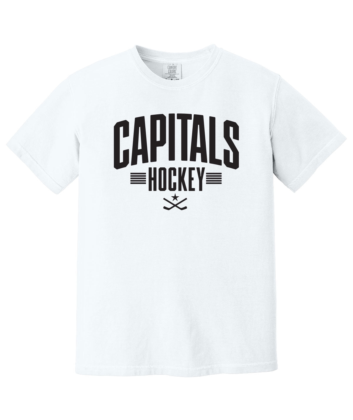 Capitals Hockey Customizable Comfort Colors Tee