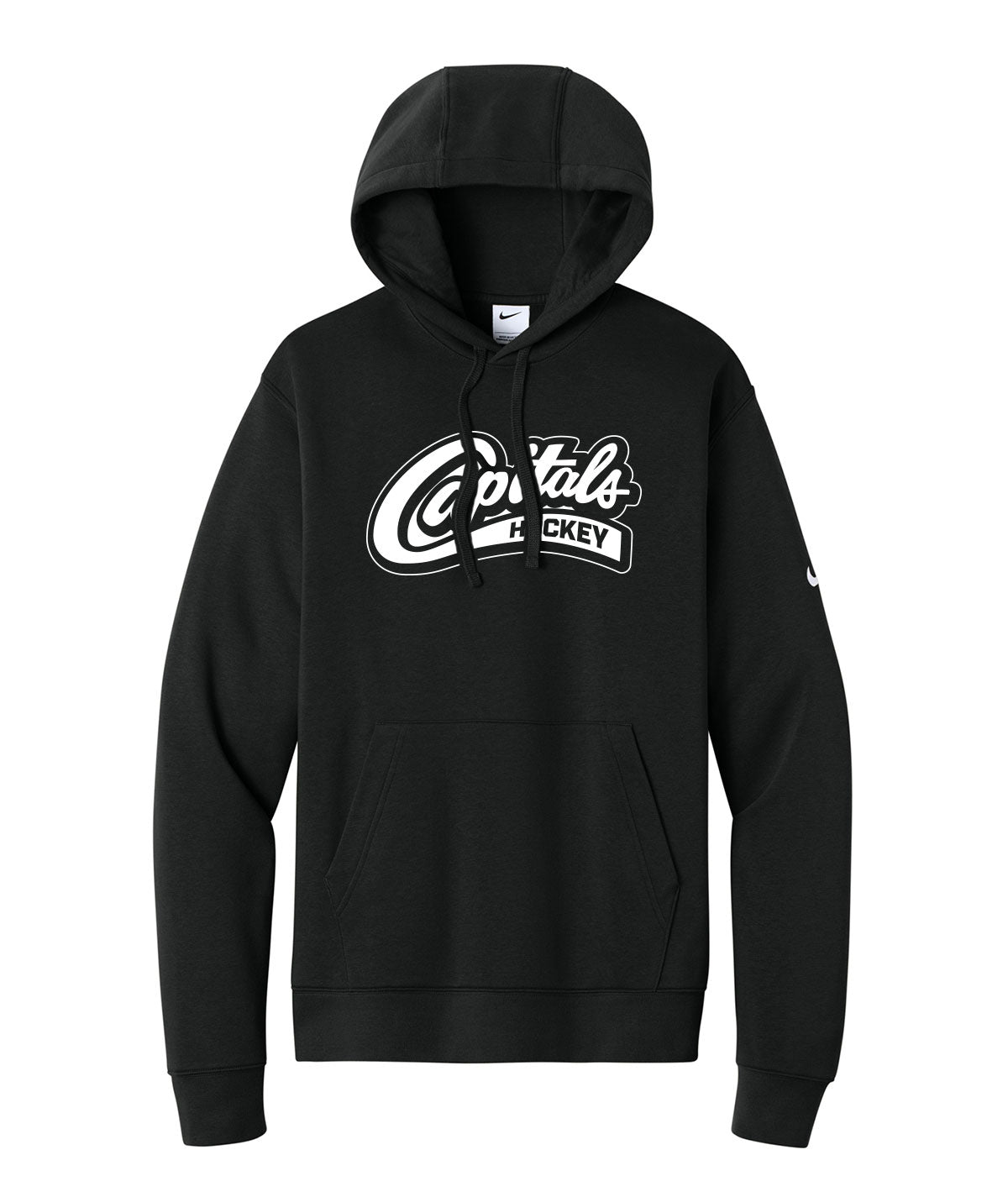Capitals Customizable Nike Fleece Hoodie