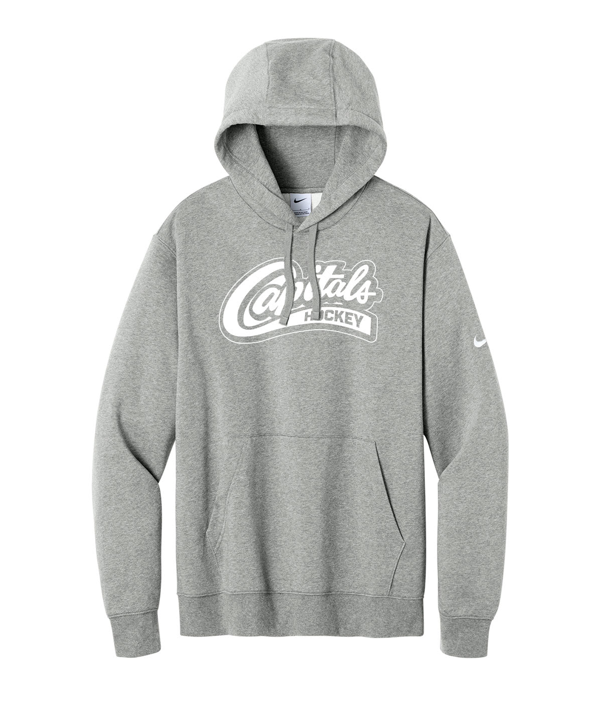 Capitals Customizable Nike Fleece Hoodie