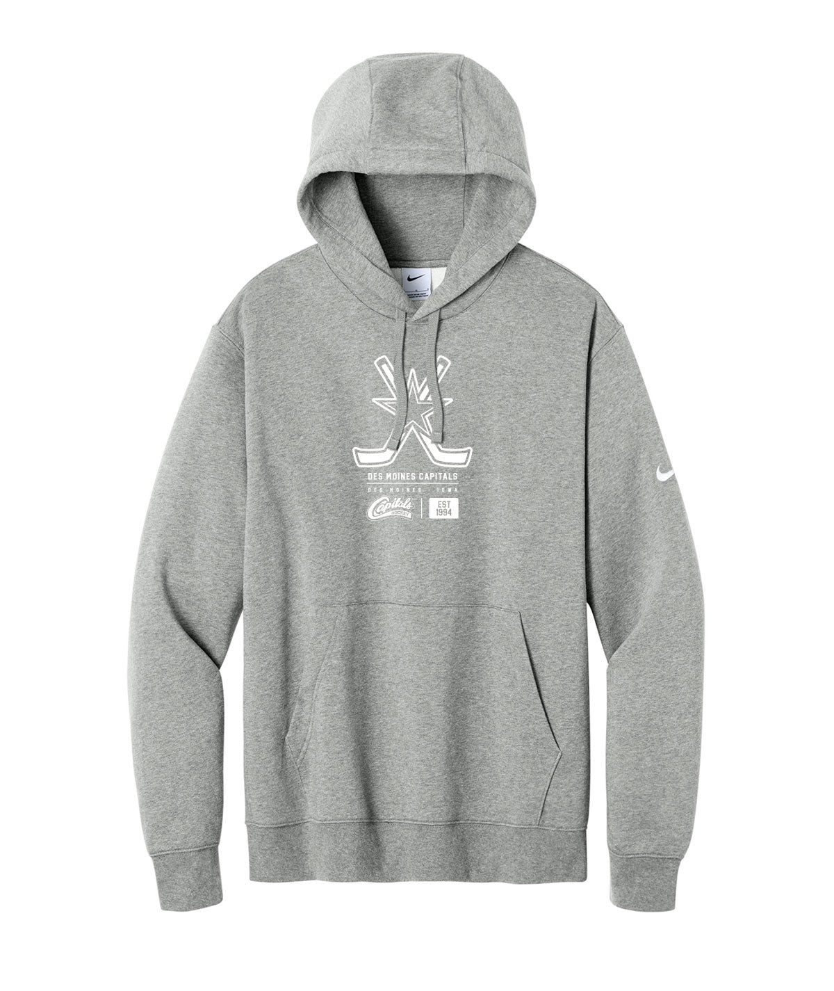 Capitals Customizable Nike Fleece Hoodie