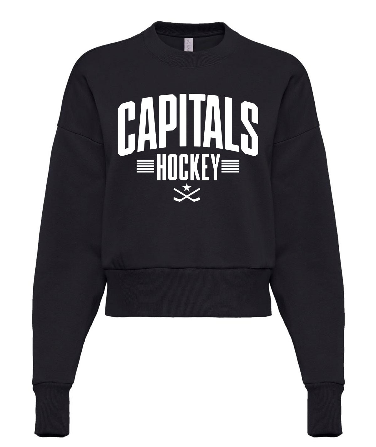 Capitals Womens Customizable Cozy Crewneck