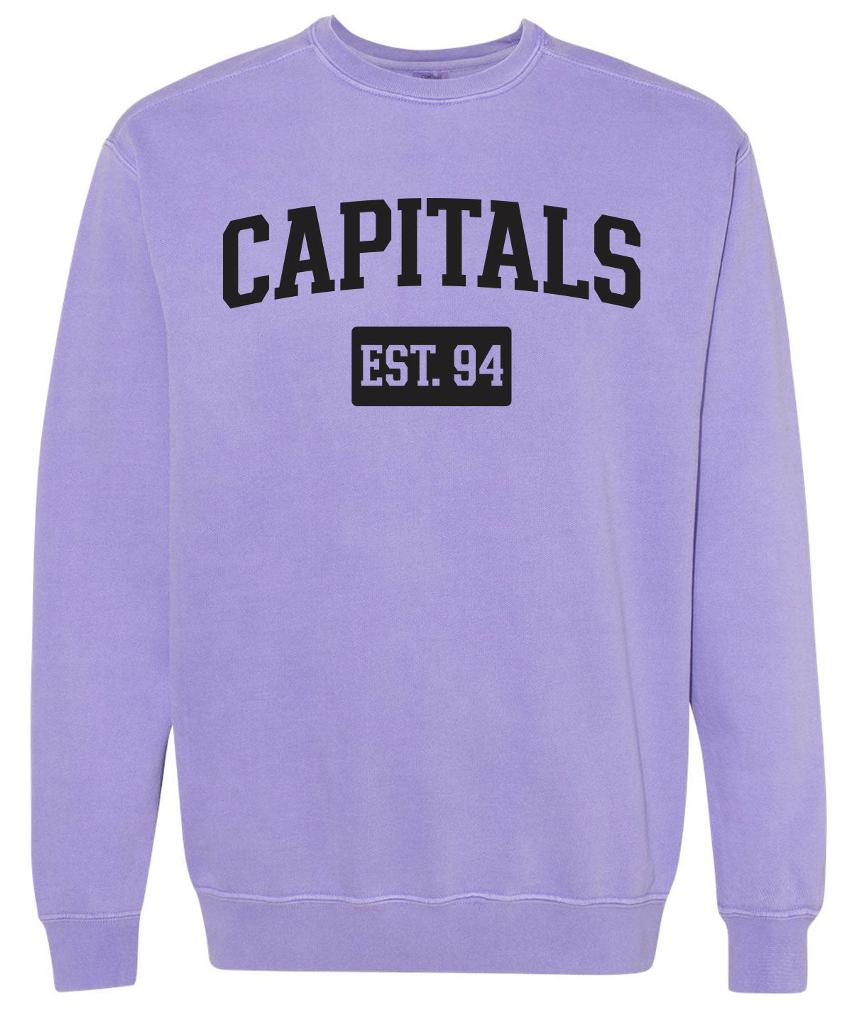 Capitals Customizable Comfort Colors Crewneck Sweatshirt