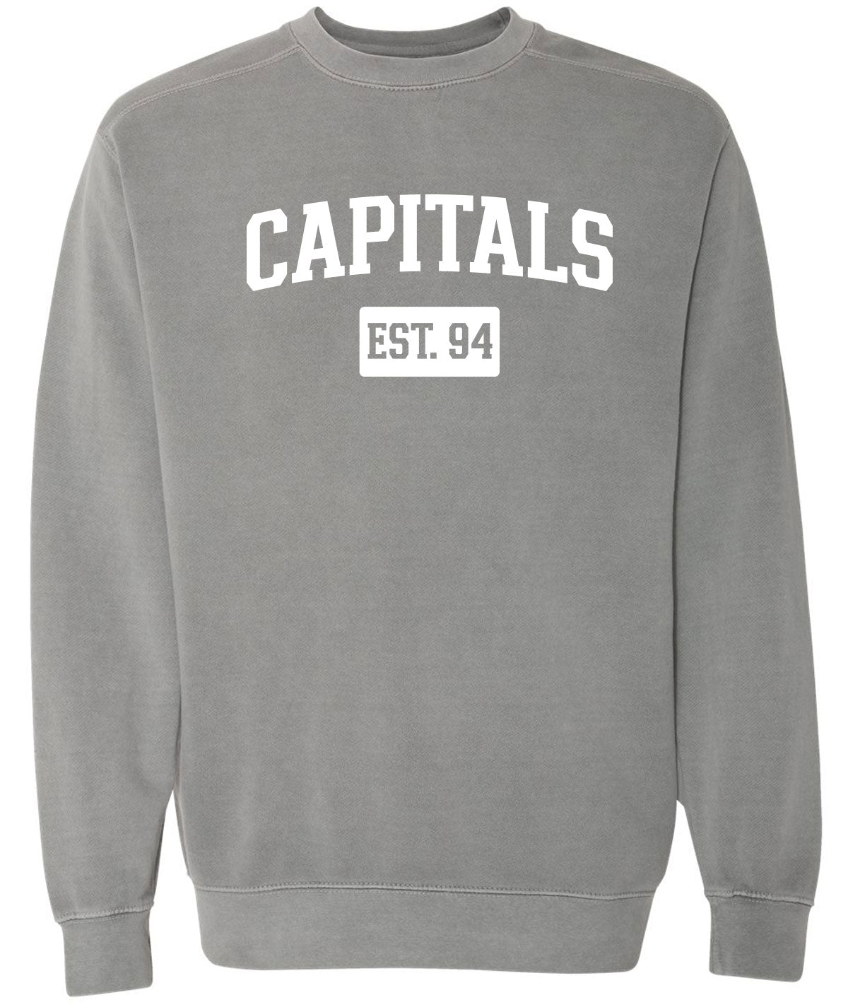 Capitals Customizable Comfort Colors Crewneck Sweatshirt