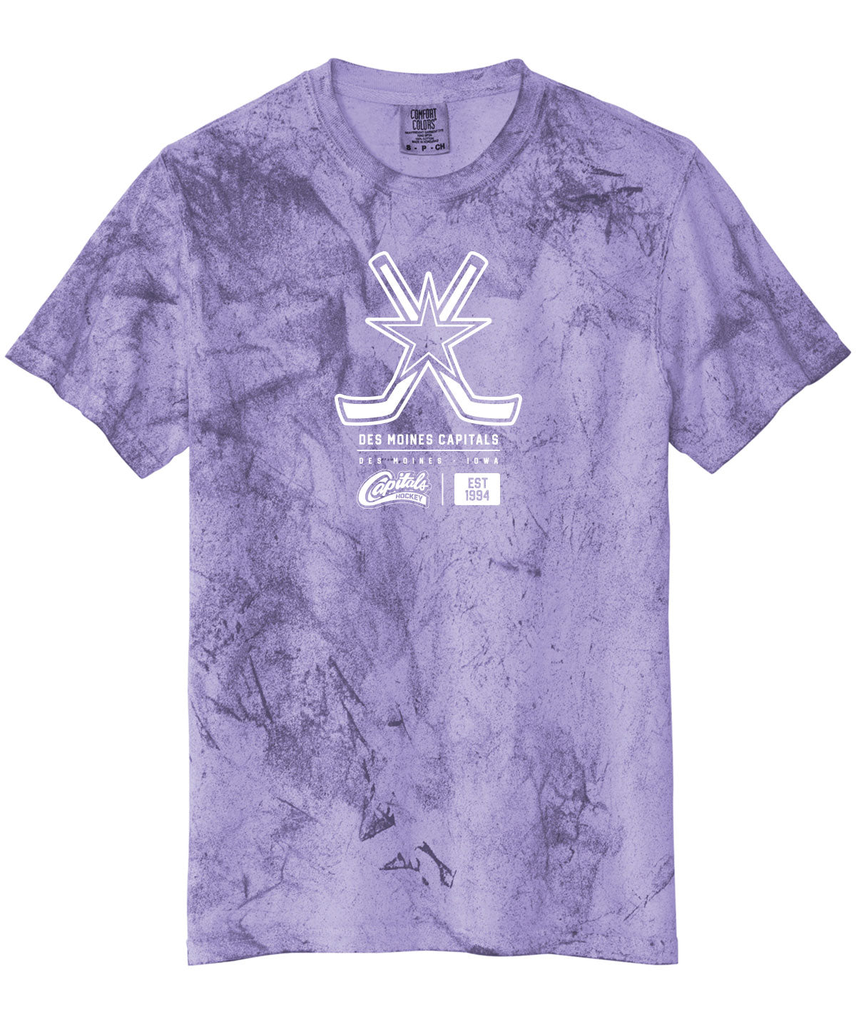 Capitals Customizable Comfort Colors Colortblast Tee