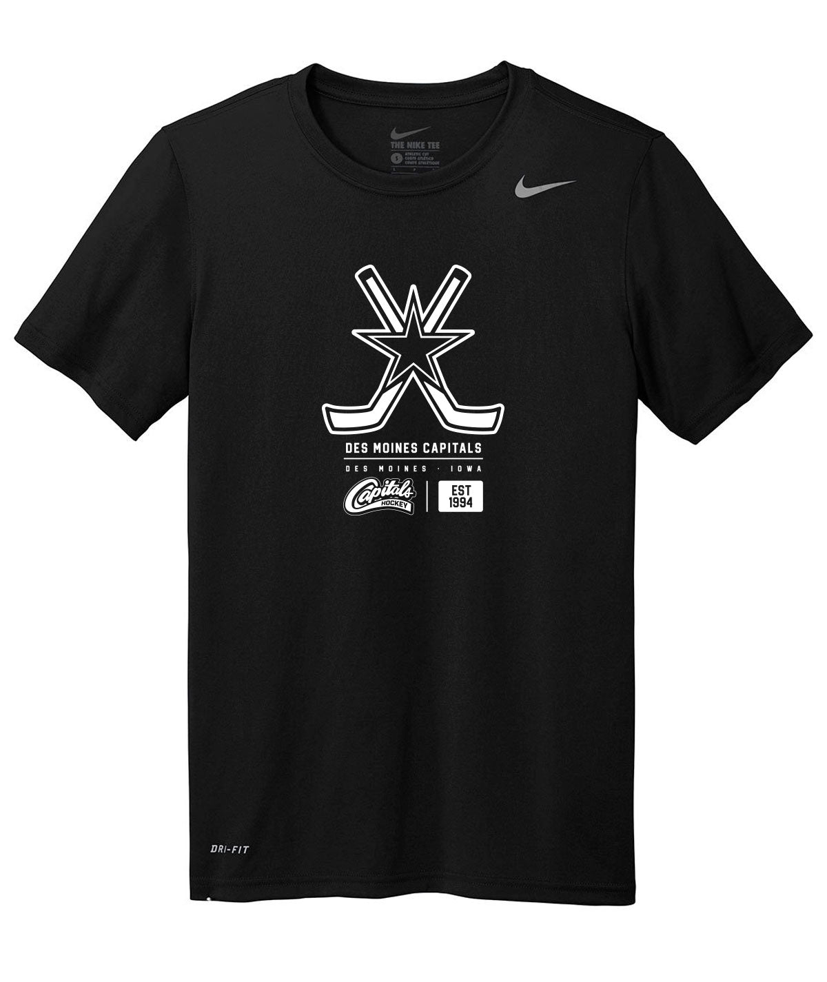 Des Moines Capitals Customizable Nike Legend Tee
