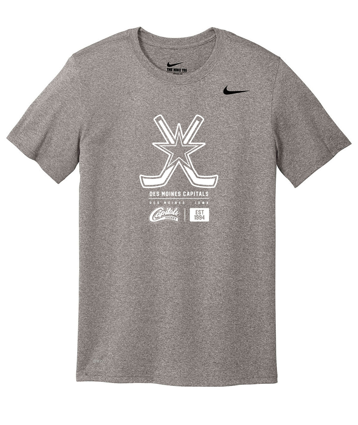 Des Moines Capitals Customizable Nike Legend Tee