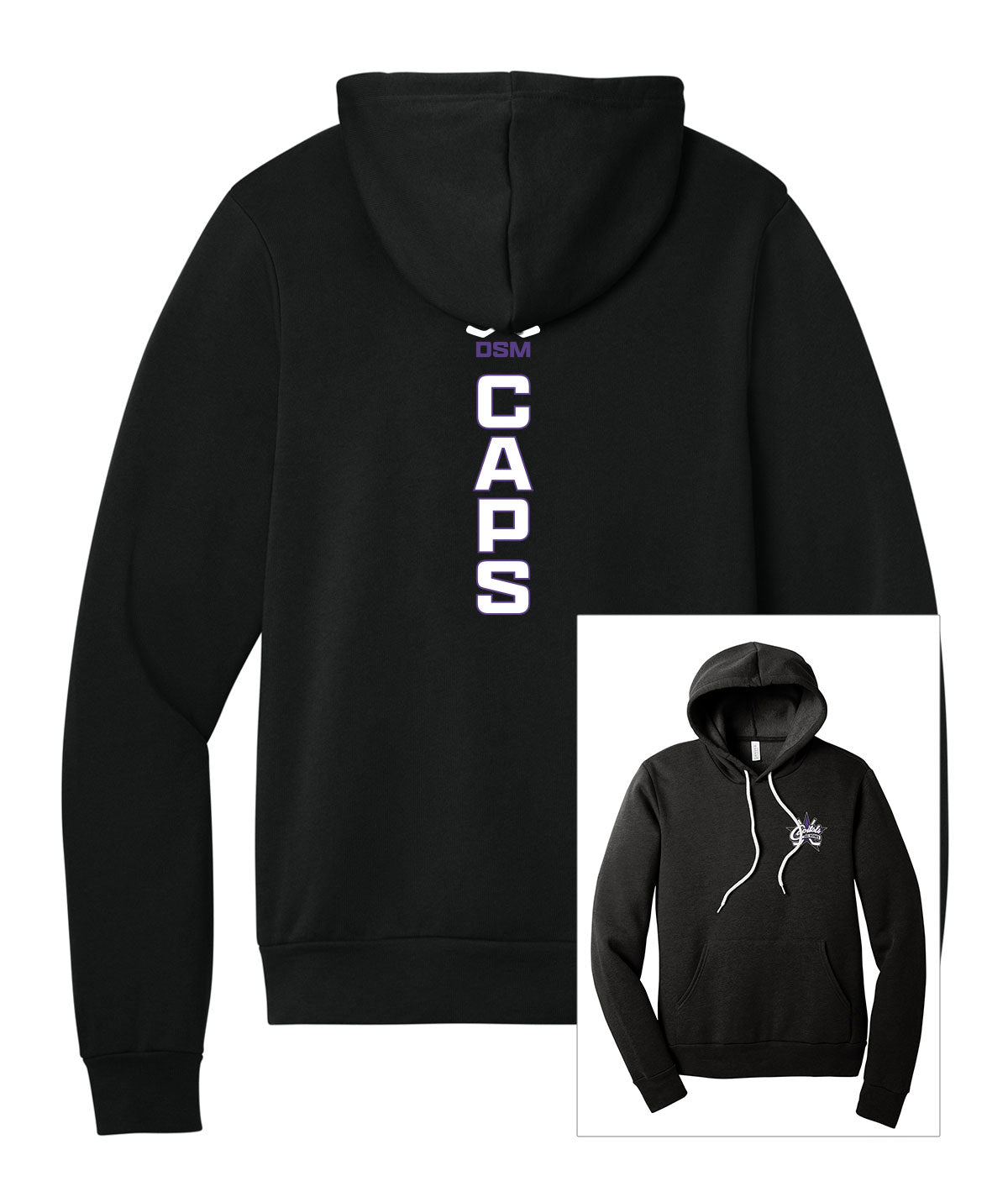 Capitals Vertical Stretch Softstyle Hoodie