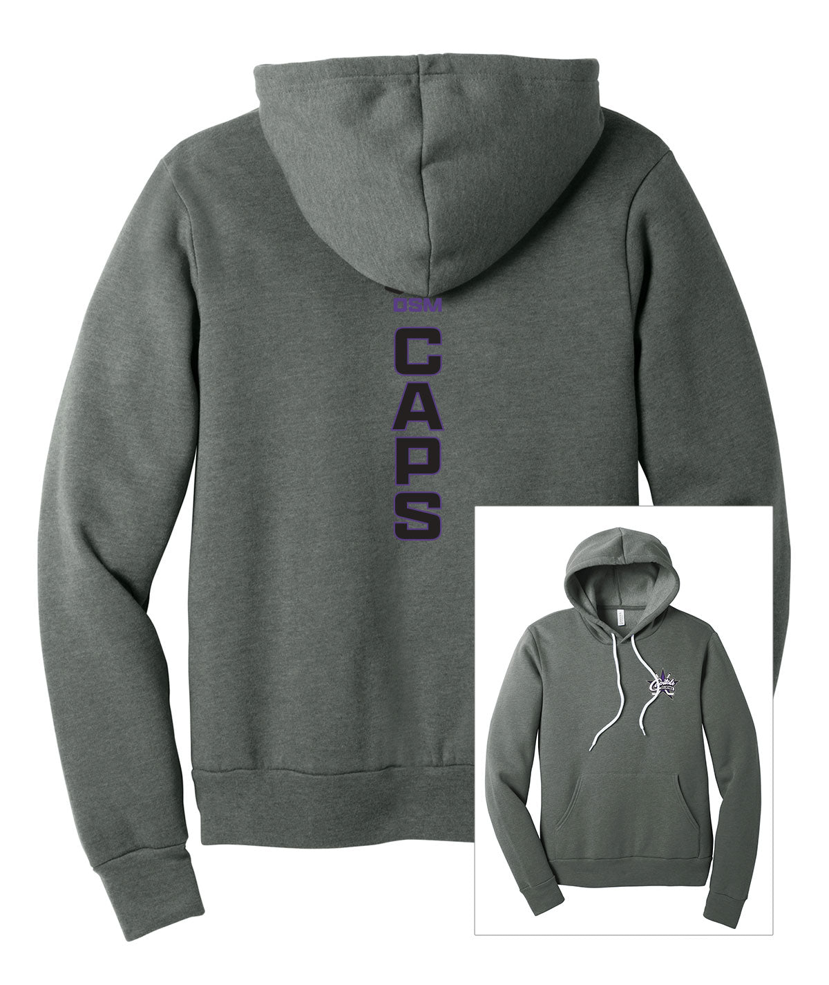 Capitals Vertical Stretch Softstyle Hoodie