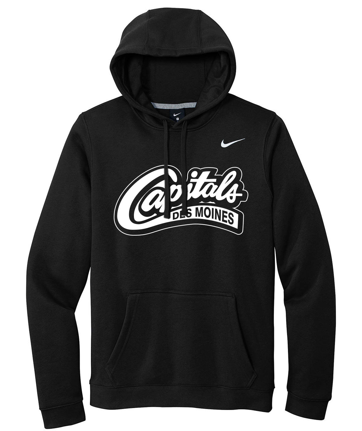 Capitals Customizable Nike Fleece Hoodie