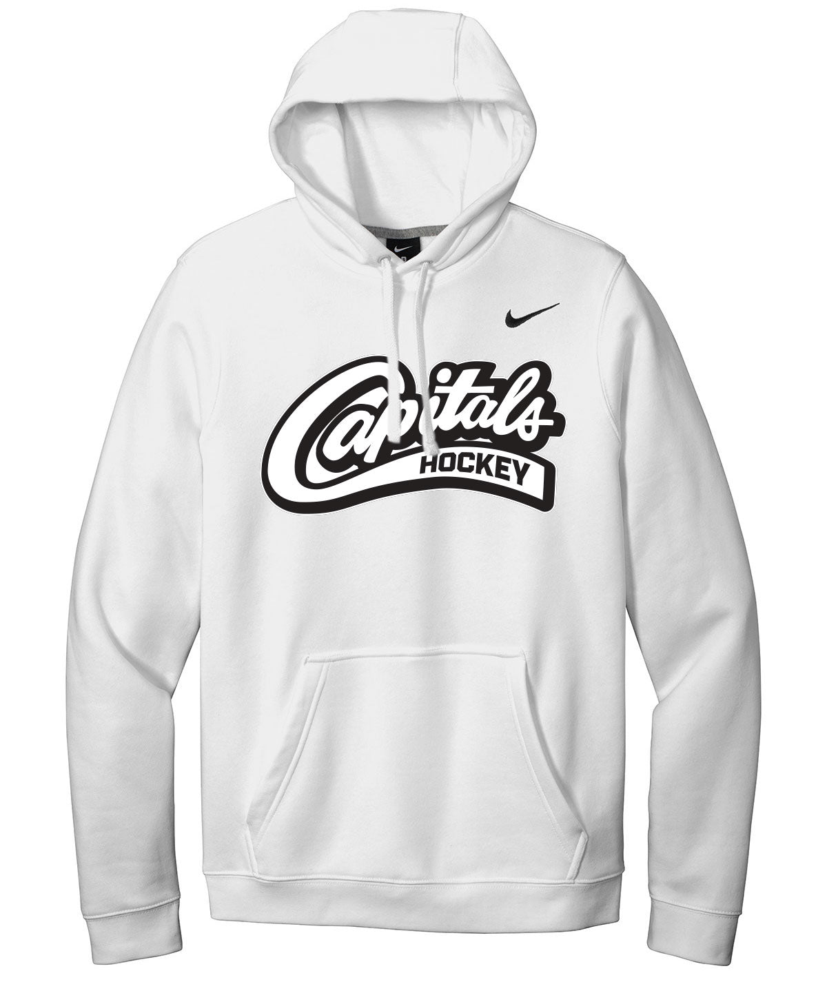 Capitals Customizable Nike Fleece Hoodie