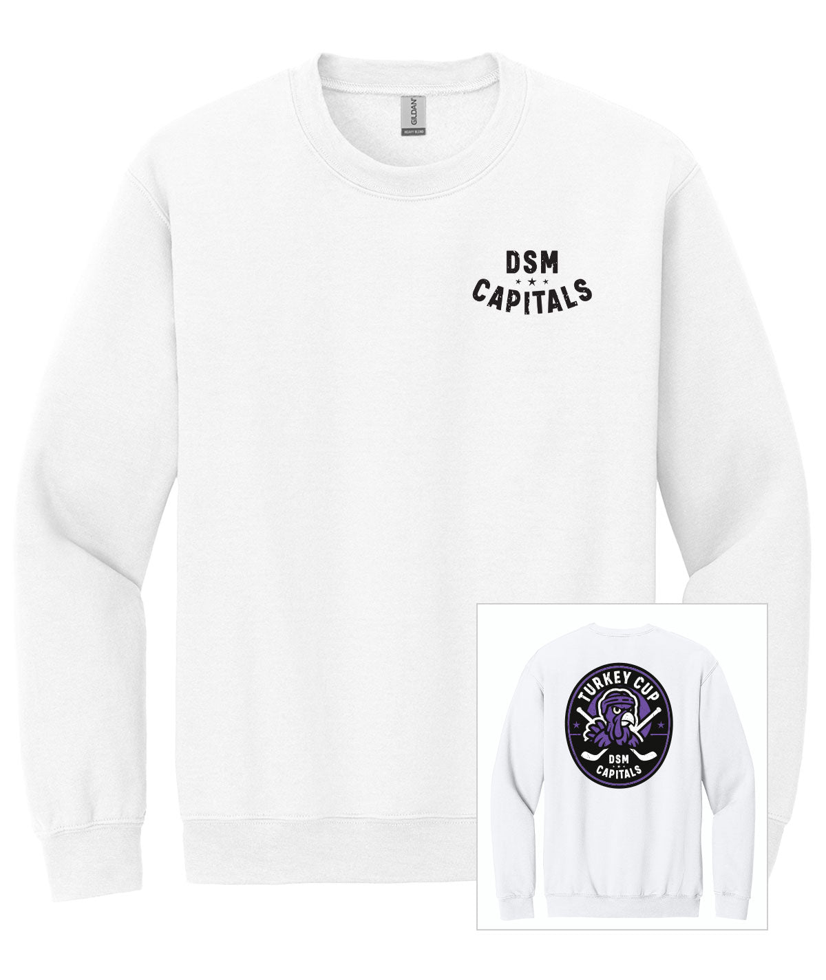 Des Moines Capitals - 2025 Turkey Cup Crewneck Sweatshirt