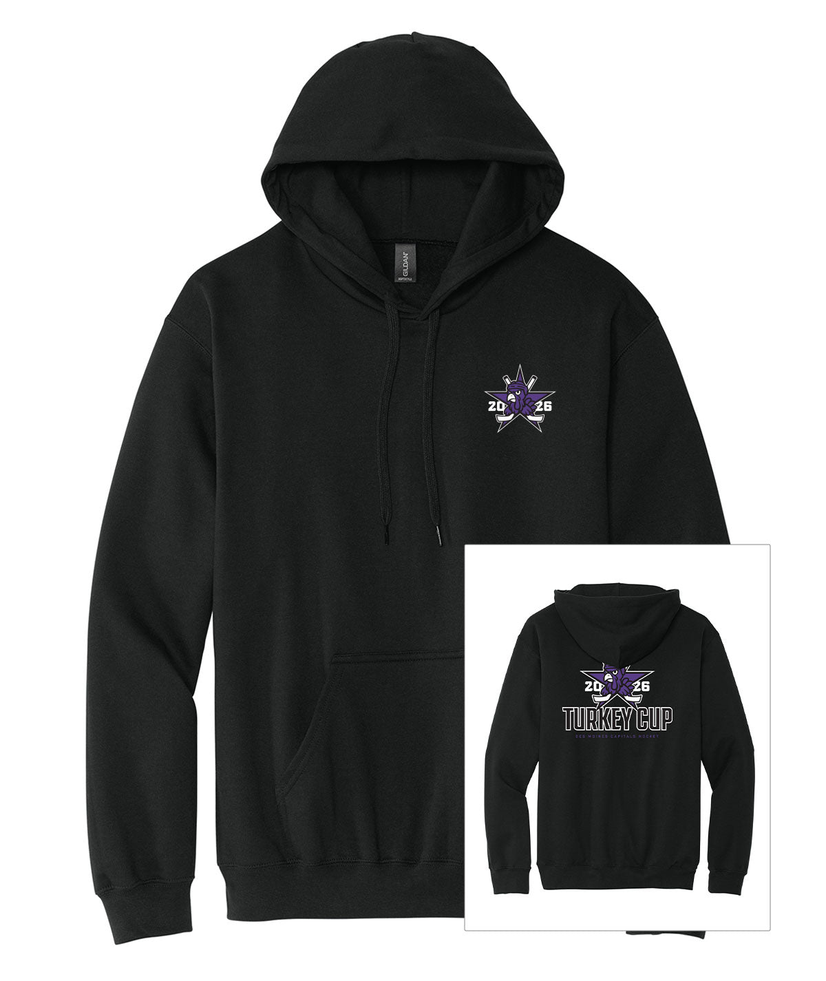 Des Moines Capitals - 2026 Turkey Cup Hoodie