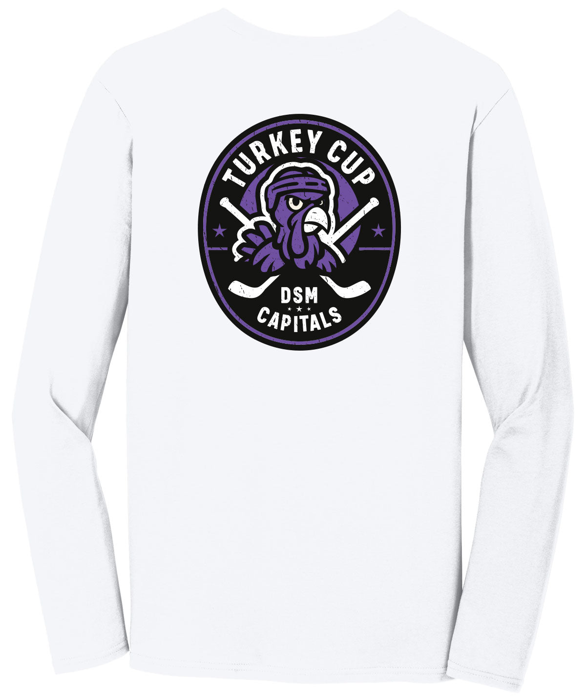 Des Moines Capitals - 2025 Turkey Cup Softstyle Long Sleeve Tee
