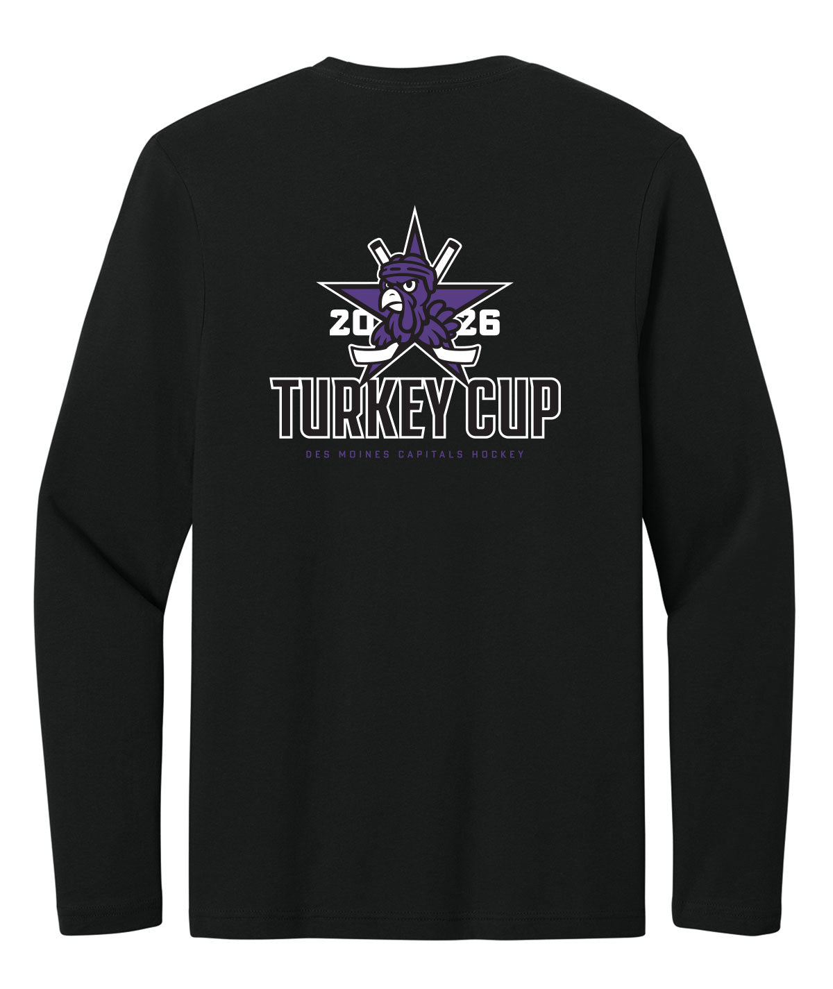 Des Moines Capitals - 2026 Turkey Cup Softstyle Long Sleeve Tee