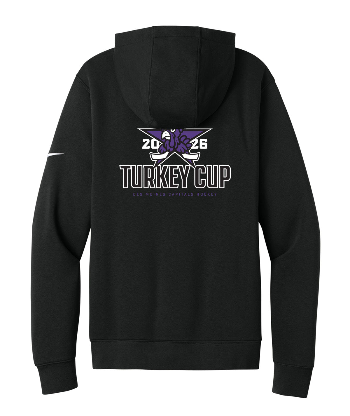 Des Moines Capitals - 2026 Turkey Cup Nike Fleece Hoodie
