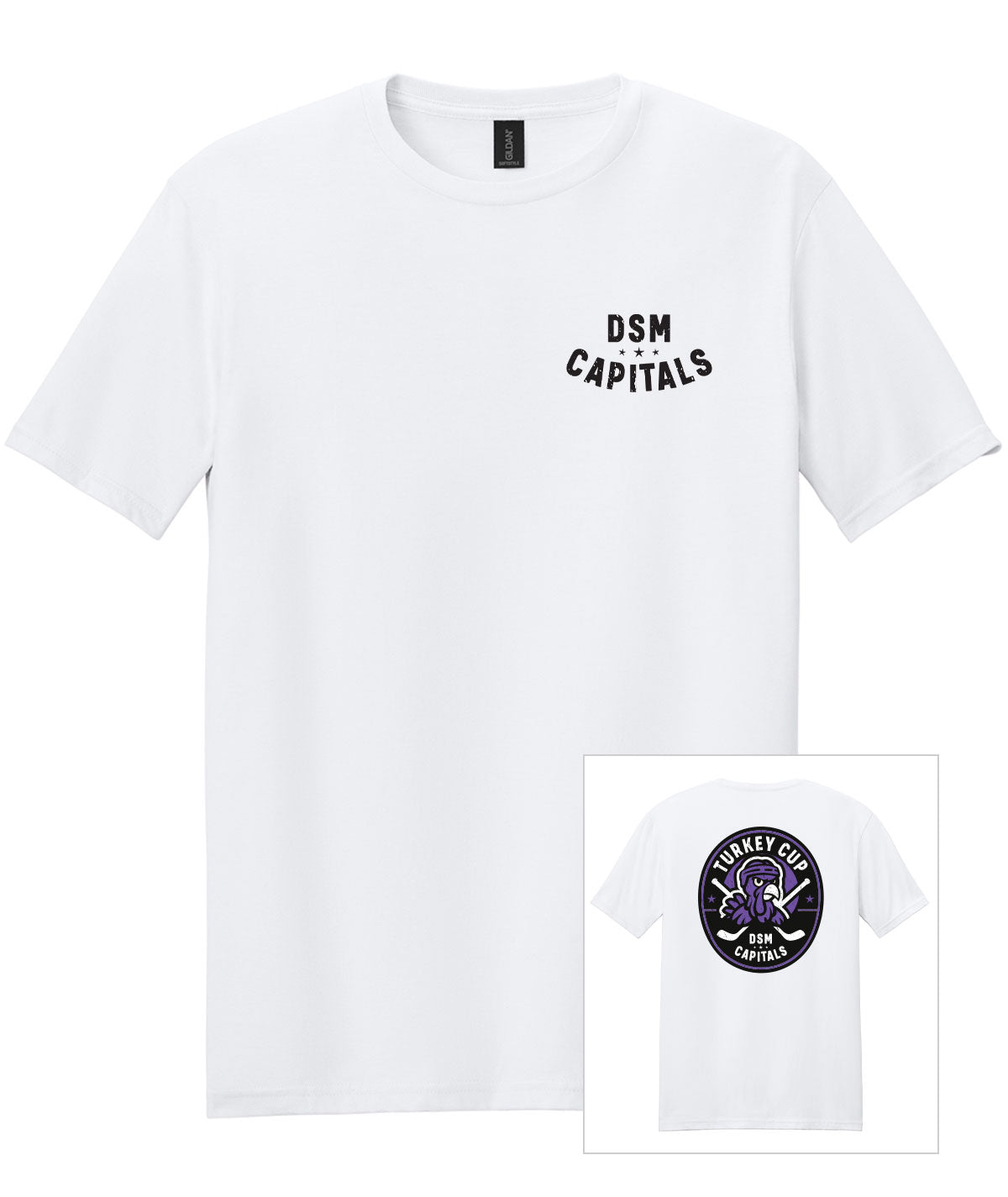 Des Moines Capitals - 2025 Turkey Cup Softstyle Tee