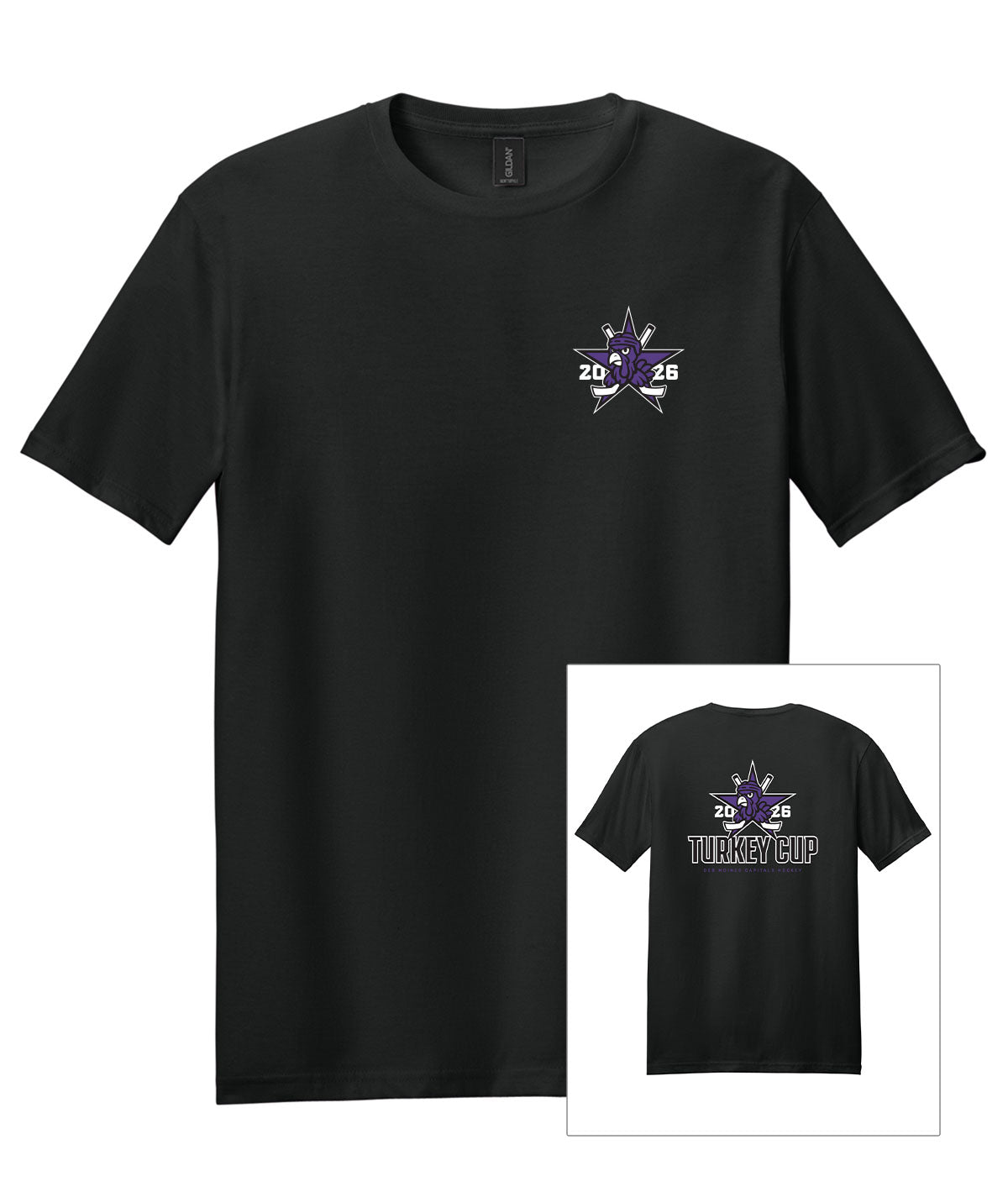 Des Moines Capitals - 2026 Turkey Cup Softstyle Tee