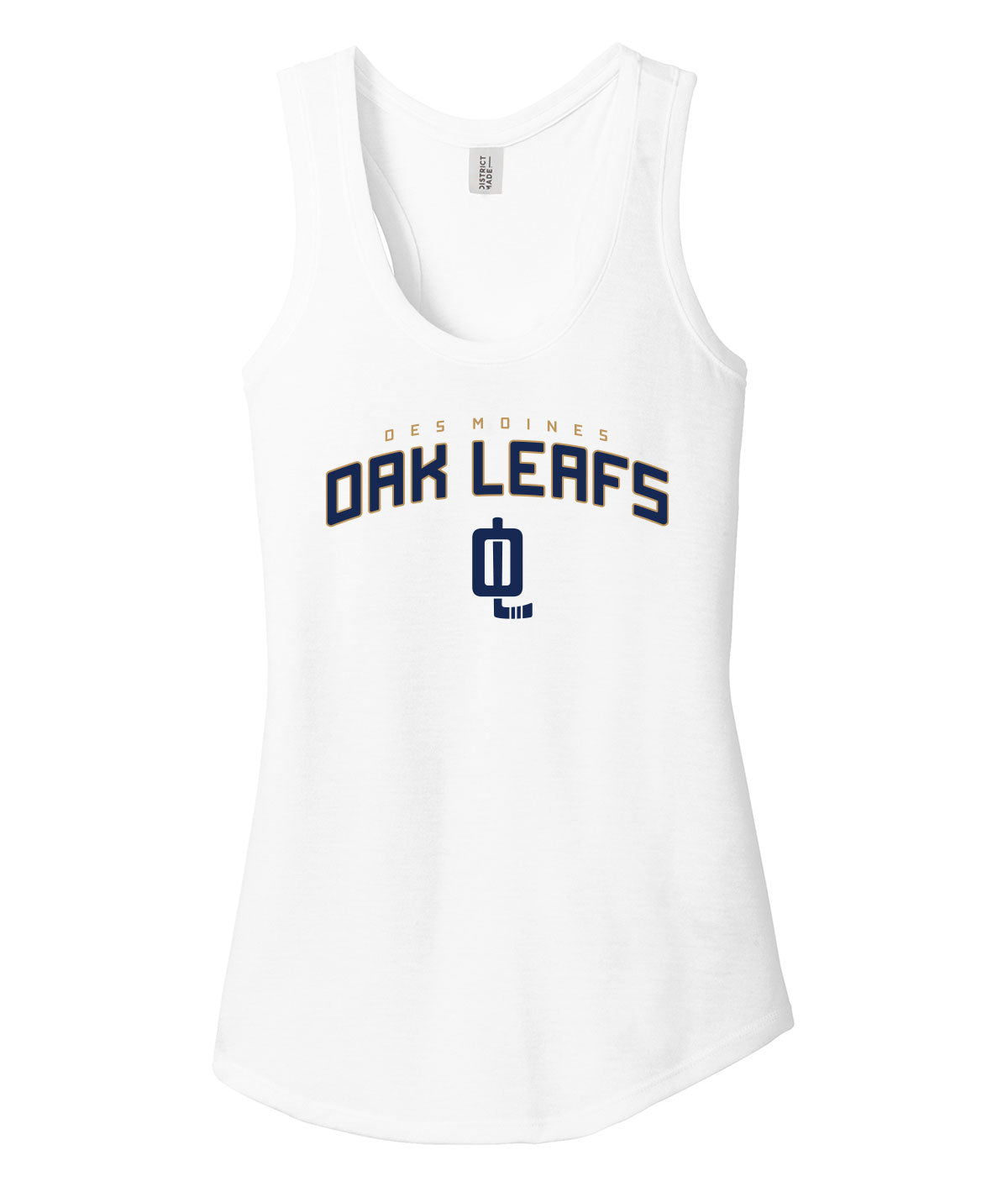 Des Moines Oak Leafs Women's Racerback Tank Top