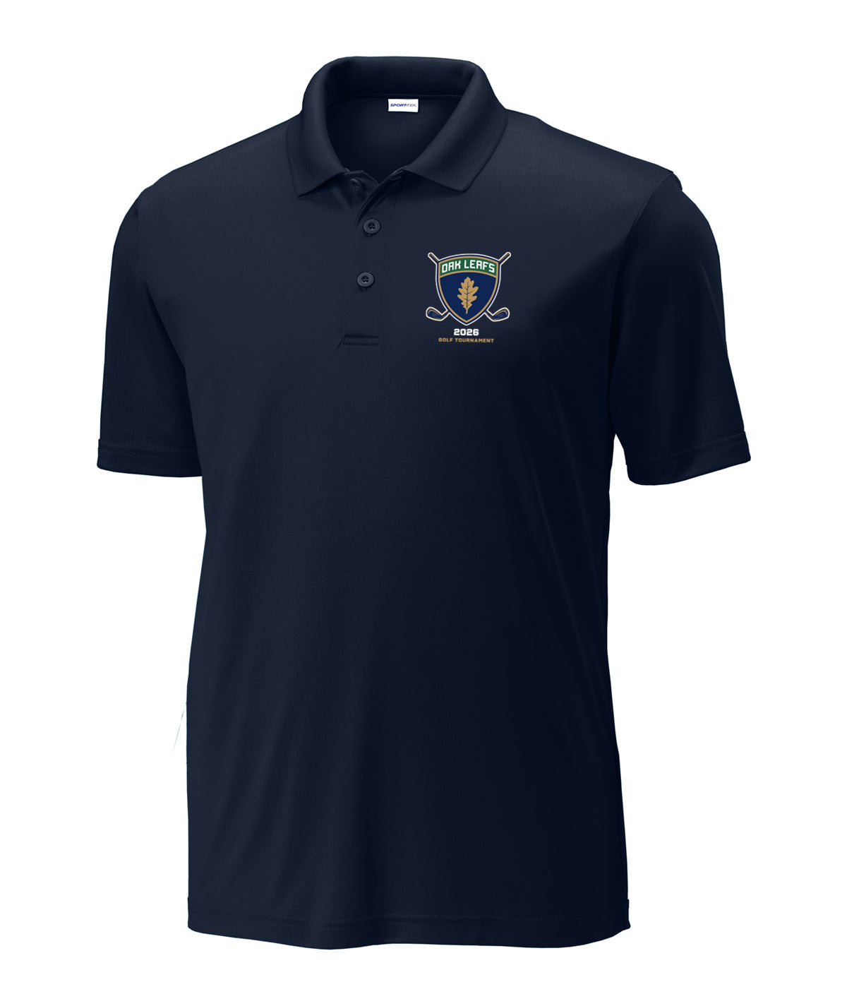 Des Moines Oak Leafs 2026 Golf Tournament Performance Polo