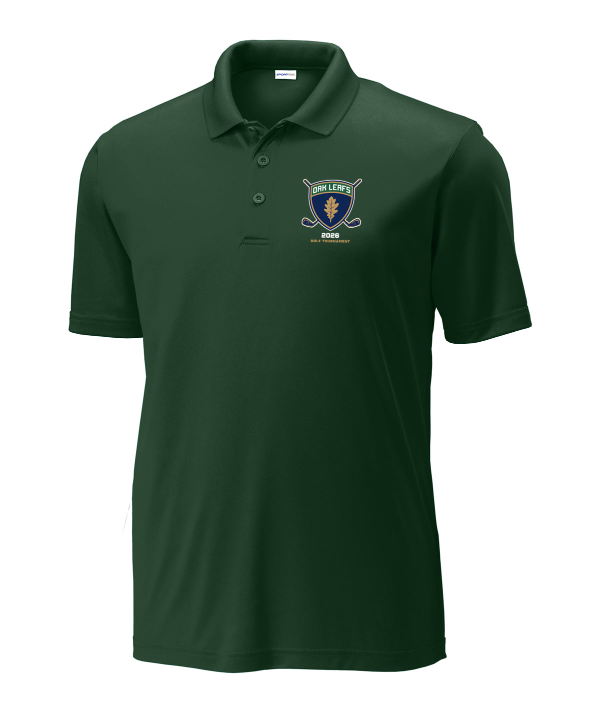 Des Moines Oak Leafs 2026 Golf Tournament Performance Polo