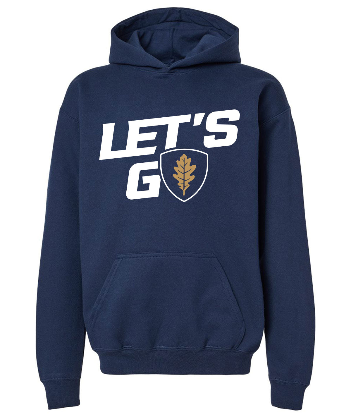 Let's Go Leaf Youth Hooded Sweatshirt