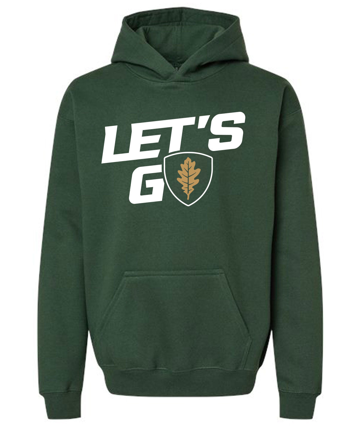 Let's Go Leaf Youth Hooded Sweatshirt