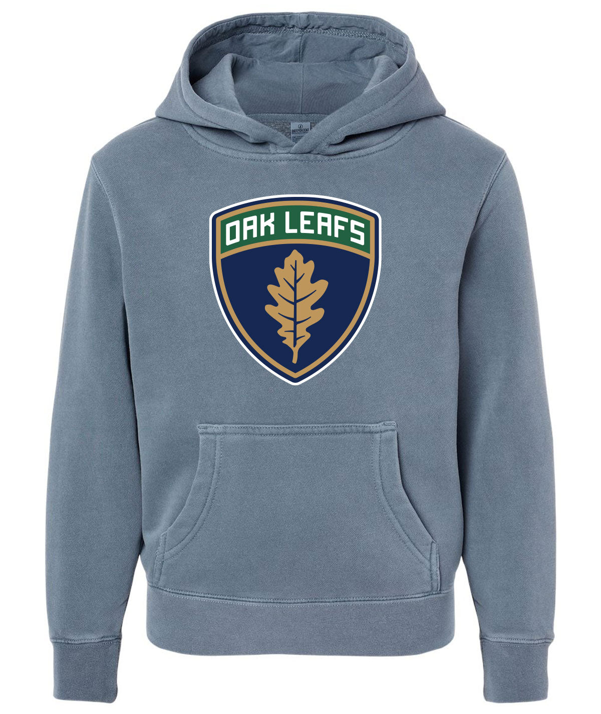 Des Moines Oak Leafs Youth Slouch Hooded Sweatshirt