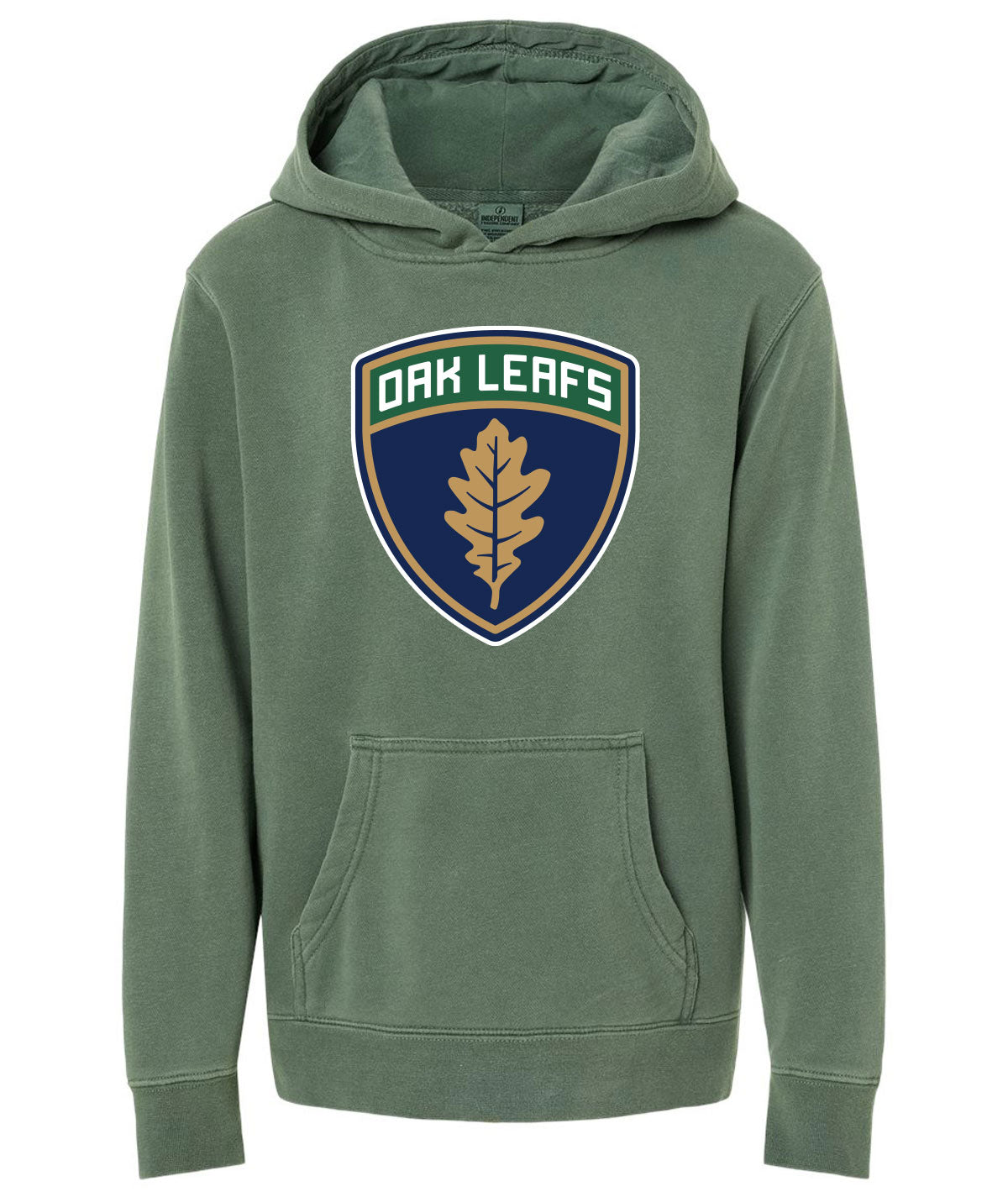 Des Moines Oak Leafs Youth Slouch Hooded Sweatshirt