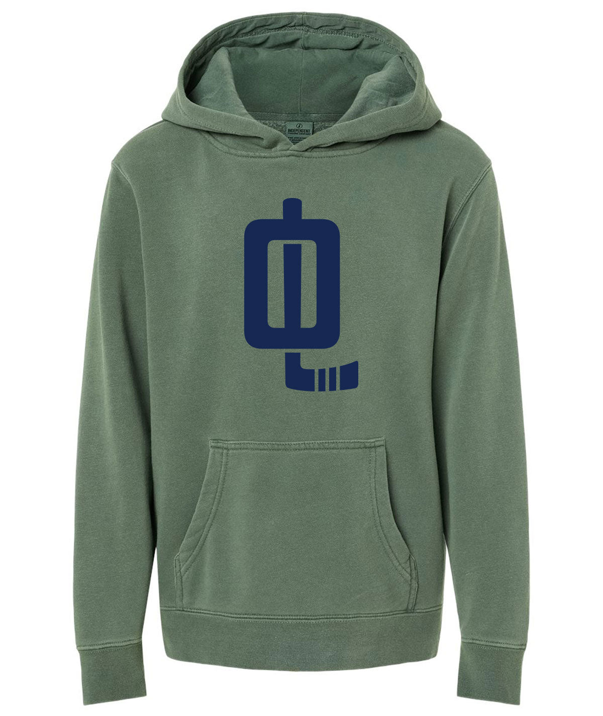 Des Moines Oak Leafs Youth Slouch Hooded Sweatshirt