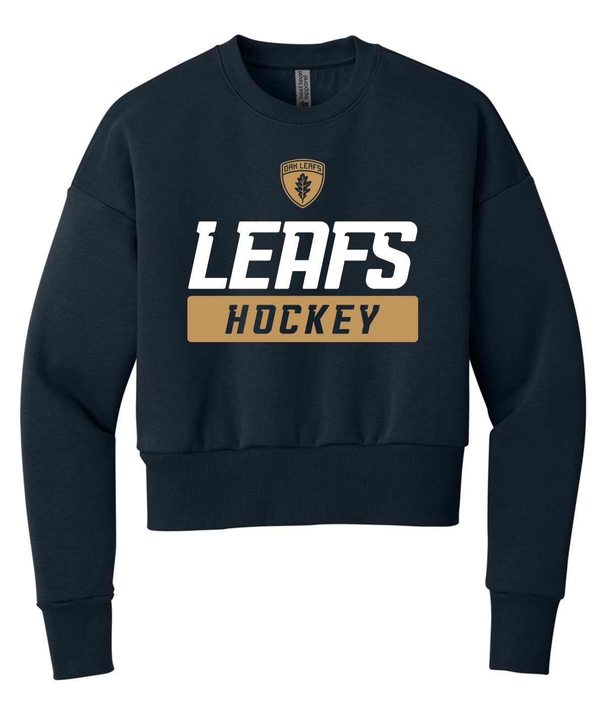 Oak Leafs Womens Customizable Cozy Crewneck