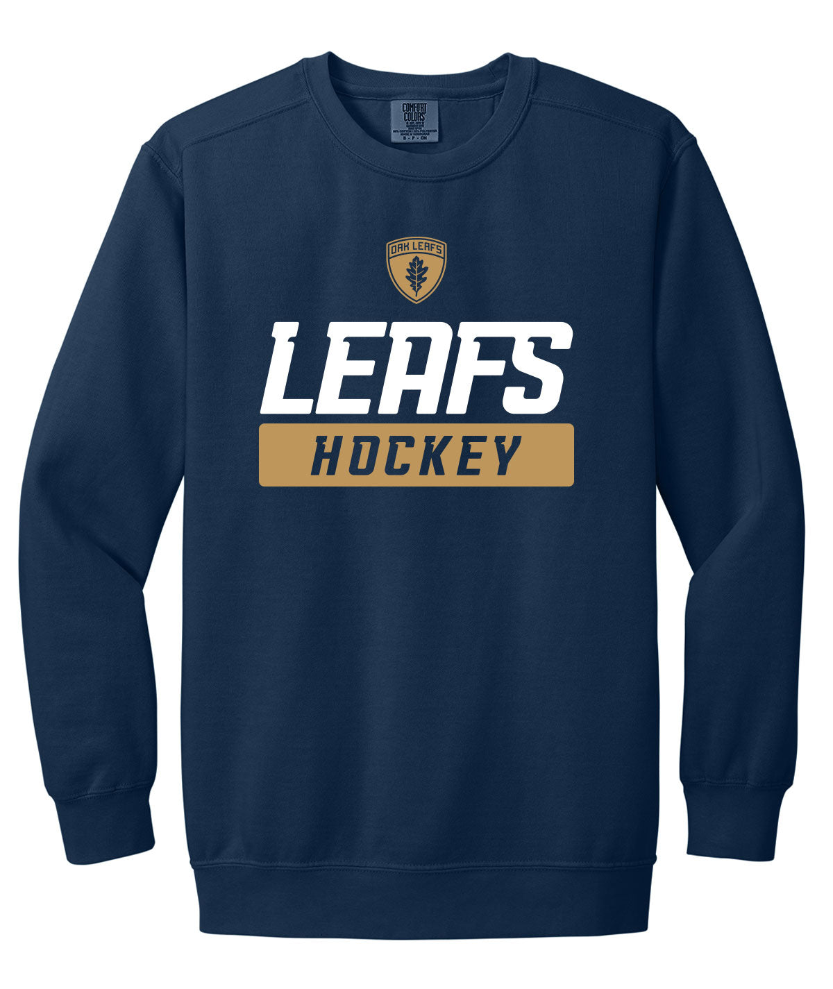 Oak Leafs Customizable Comfort Colors Crewneck Sweatshirt