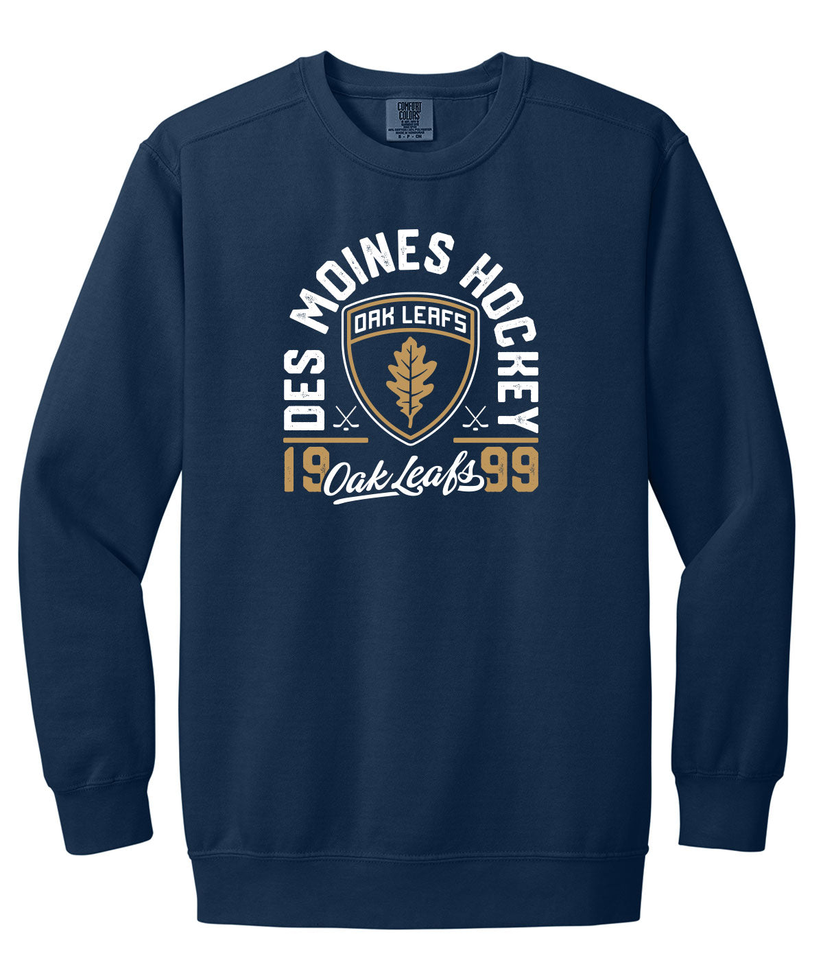 Oak Leafs Customizable Comfort Colors Crewneck Sweatshirt