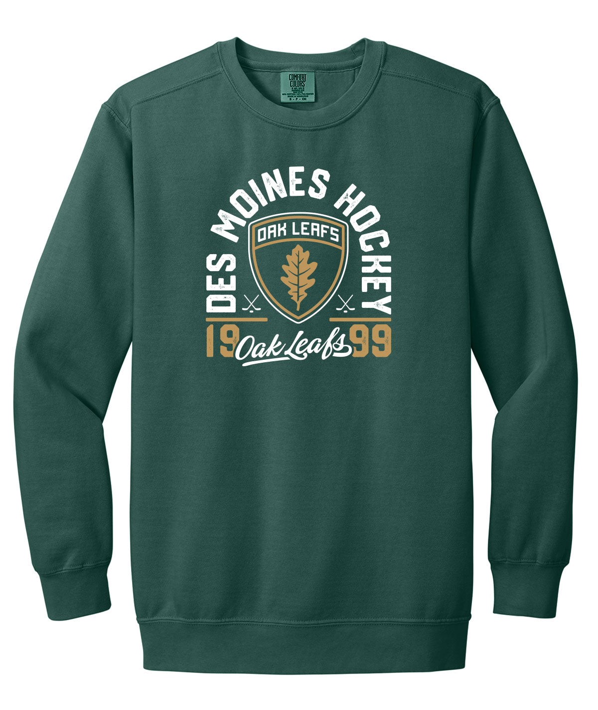 Oak Leafs Customizable Comfort Colors Crewneck Sweatshirt