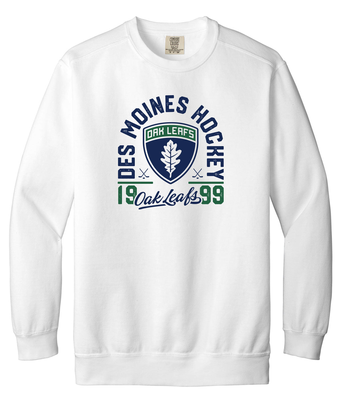 Oak Leafs Customizable Comfort Colors Crewneck Sweatshirt